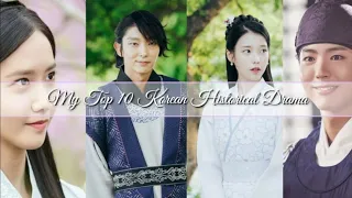 My Top 10 Korean Historical Drama