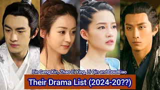 Zhao Li Ying, Lin Geng Xin, Dou Xiao and Li Qin | Their Drama List (2024-20??) |