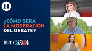 ¿Cómo será la participación de los moderadores en el tercer debate presidencial?