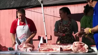 Hog Butchering - Fall on the Farm 2015