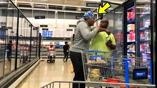 Smelling strangers in the hood prank (GONE WRONG)