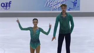 Laura BARQUERO / Marco ZANDRON ESP Free Skate 2021 Nebelhorn Trophy