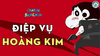 Shin Movie 19: Cơn Bão Hung Hăng Gọi Mời - Điệp Vụ Hoàng Kim | Shin Cậu Bé Bút Chì