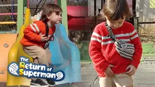 William Twists His Legs.. What is He Going To do? [The Return of Superman Ep 274]
