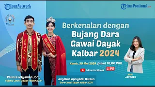 🔴 Berkenalan dengan Bujang Dara Gawai Dayak Kalbar 2024