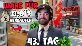 🛒43. Tage im EIGENEN SUPERMARKT + WARE FÜR 0,01 CENT! | Supermarket Simulator