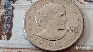 $ 50,000,00 👈 Do You Have it ? Super Rare Error Coin Susan Anthony Dollar 1979 - S