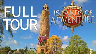 [4K] Full Park Tour - Islands of Adventure