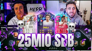 FIFA 23: BIG RIP! 💀 25 MIO COINS SQUAD BUILDER BATTLE!!! 🔥😱 VS @CenkJR