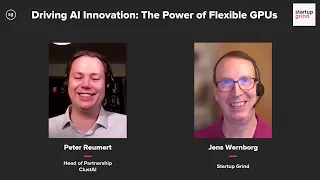 Driving AI Innovation: The Power of Flexible GPUs - Peter Reumert - ClustAI