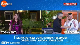 OTABEK MUHAMMADZOHID & GULSANAM MAMAZOITOVA - JONLI EFIRDA JONLI DUET