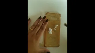 DIY glitter and mirror mobile cover | #youtube #youyubeshorts #shortvideo #diy #craft #viral