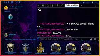 Warframe Speed Trading for Parts (Tips & My Method)