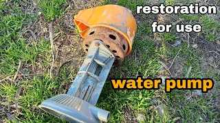 Restoration & Repair burned old air cooler water pump || Rewind Electric Motor with road map