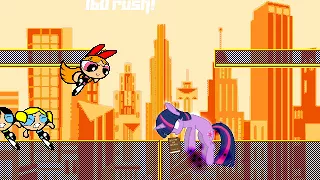 New Mugen Fighting Is Magic - The Powerpuff Girls vs Twilight Sparkle