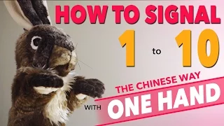 How to Signal 1 to 10 with One Hand (The Chinese Way)