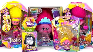 Dreamworks Trolls Band Together Toy Collection Unboxing | Branch | Queen Poppy & Viva | ASMR