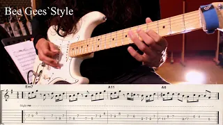 Disco Style Rhythm Guitar!!! - Nile Rodgers´Style (With Tab & Backing Track)