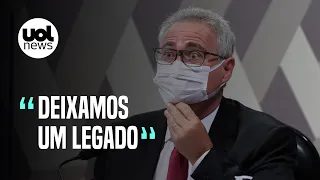 Renan Calheiros sobre relatório final da CPI da covid: 'Deixamos um legado'