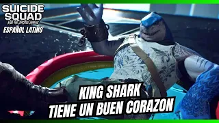 King Shark Tiene un buen corazon Suicide Squad Kill The Justice League Episodio 2