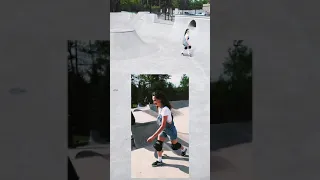 Girl Skater Rips at the Skatepark + PIP Video #shorts