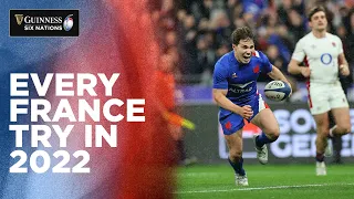 Every France Try | 2022 Guinness Six Nations Grand Slam