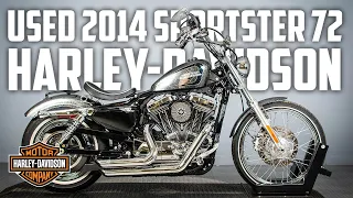 Used 2014 Harley-Davidson Sportster 72 XL1200V - Chrome Flake