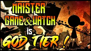 MAISTER MR. GAME AND WATCH is GOD TIER! | #1 Mr. Game and Watch Combos & Highlights | Smash Ultimate