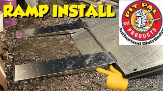 PIT PAL TRAILER RAMPS INSTALL