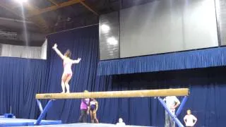 Katelyn Ohashi - Balance Beam - 2012 Secret U.S. Classic Podium Training