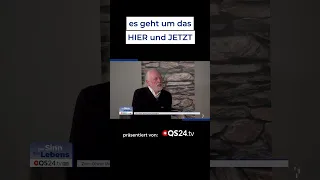 Es geht um das HIER und JETZT | QS24 - Gesundheitsfernsehen | #shorts