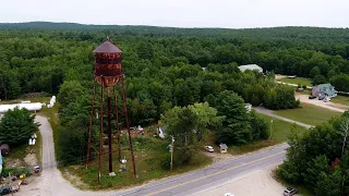 Abandoned Maine water tower transformed into community gathering space