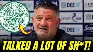 BOMB! DUNDEE FC COACH LASHES OUT AT CELTIC! CELTIC NEWS TODAY