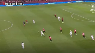 Marcus Rashford's goal against Milan.