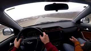 POV тестдрайв CHERY Tiggo2 (пассажиром и водителем)