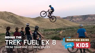 Riding The Trek Fuel EX 8