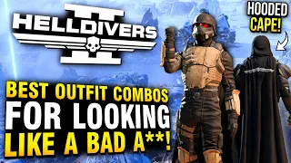 Helldivers 2 - The Coolest Looking Helmet/Armor/Cape Combinations