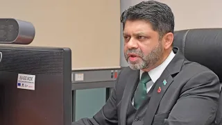 Fijian Attorney-General delivers virtual address at the Care for Our Common Home meeting