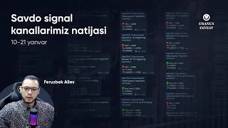 Signallarimiz Statistikasi | Bitimlar Turi | Risklar | O'rtacha Daromad | Obuna Narxlari va h.k