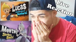 Live Reaction to Mewtwo and Lucas Nintendo Direct | ShinyArcanine713