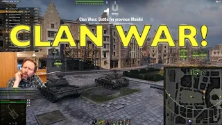 Clan War Battle! | World of Tanks