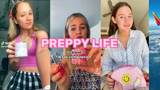 💗Preppy "GRWM" TikTok compilation #22 🪷🤍| #preppy