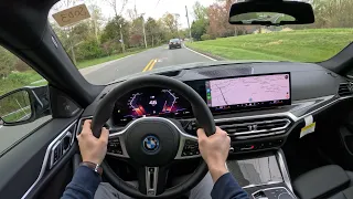 2024 BMW i4 M50 - POV Test Drive | 0-60