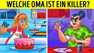 👵 Nur Menschen mit einem IQ von 150 können alle 9 ungewöhnlichen Rätsel lösen