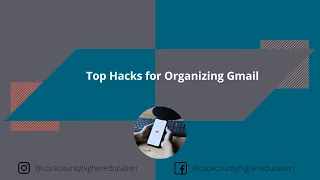 Top Hacks for Organizing Gmail