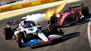 HUGE AI MISTAKE Mid-Race! Portimao Tyre Wear Chaos! - F1 23 MY TEAM CAREER