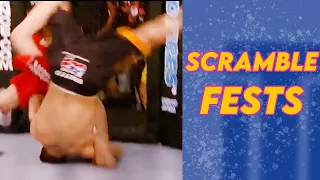 "Grappling Brawls" in MMA (SO MANY SCRAMBLES)