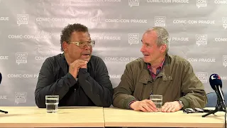 Chris Barrie and Craig Charles at Comic-Con 2024 Prague