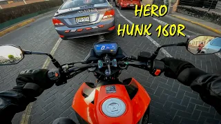 Probé la Hero Hunk 160r | Test drive  🏍️🔥