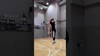 NBA STAR CARMELO ANTHONY & HIS SON KIYAN's LATEST SHOOTING DRILL IN A PRIVATE GYM